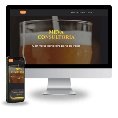 Demonstração do projeto Meva Consultoria